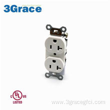 US 20A 125V Concave Duplex Receptacle